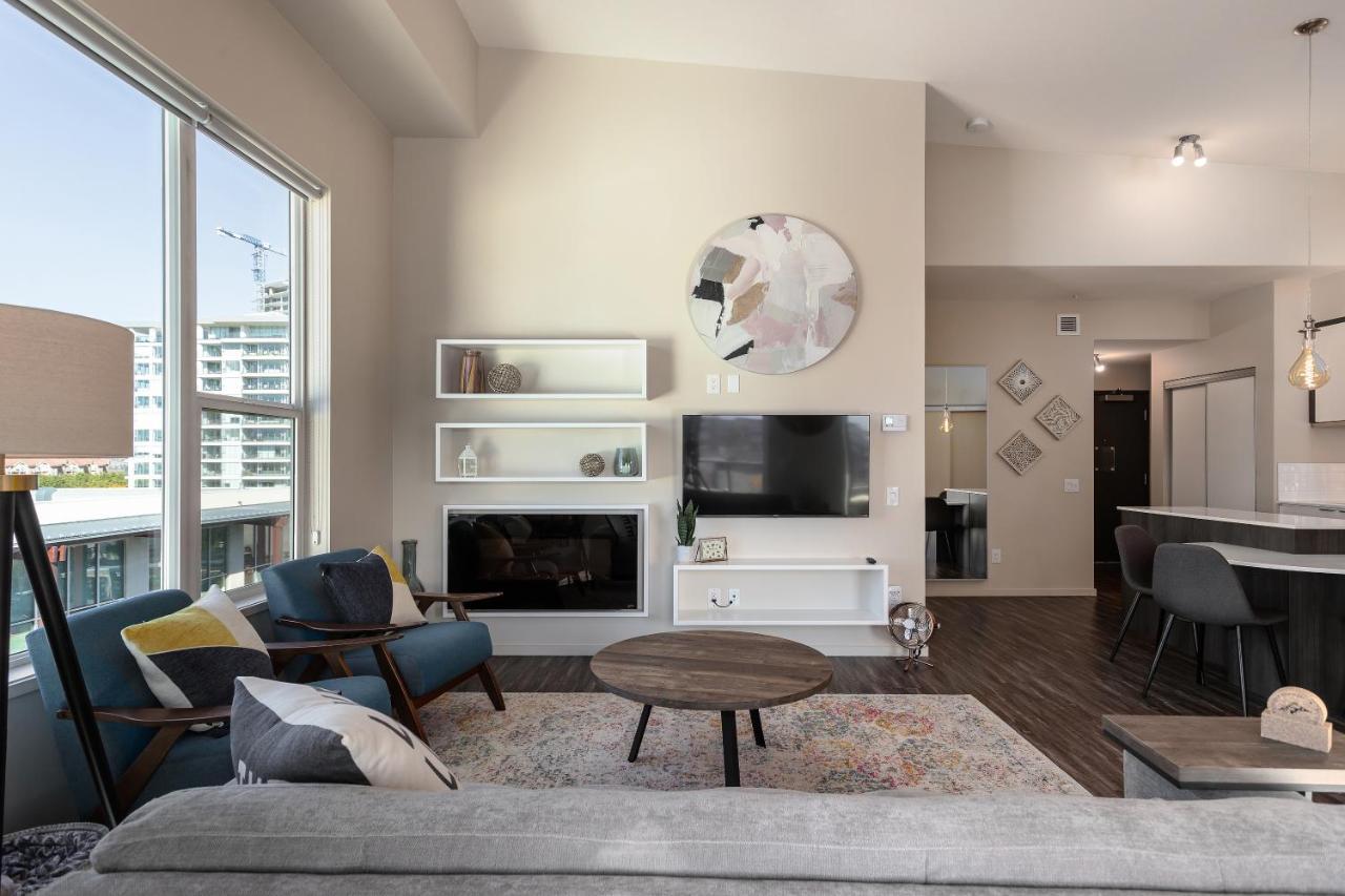 Corner Nest - Luxury Brand New Top Floor 2Bedroom Condo Kelowna Ngoại thất bức ảnh